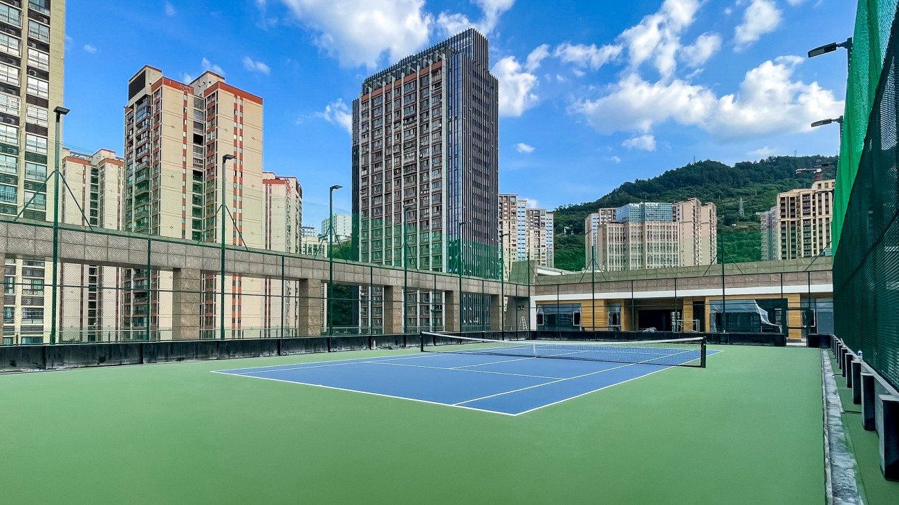 樓頂網球場