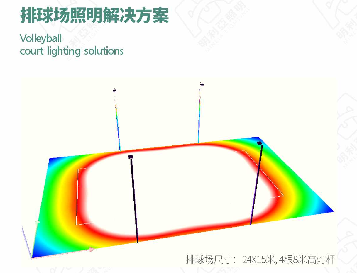 排球場(chǎng)照明解決方案